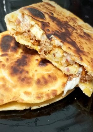 صورة لوصفة فطائر المقلاة (طاكوس الطاجين)