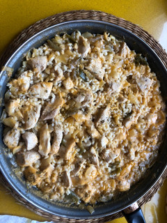 Una foto de Arroz con pollo