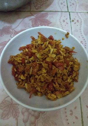 Foto resep Sambal Bawang putih goreng pedas (ga pahit)