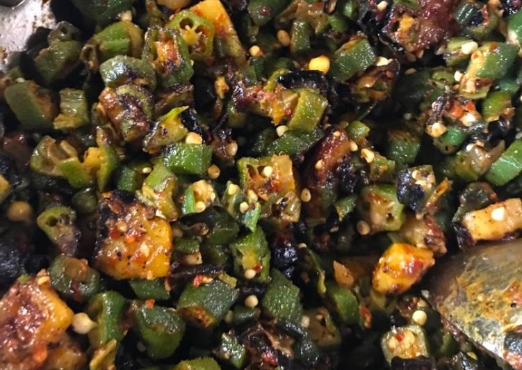 Steps to Make Favorite Home style bhindi