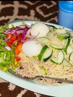 Taliya da salad ainihin hoton girkin