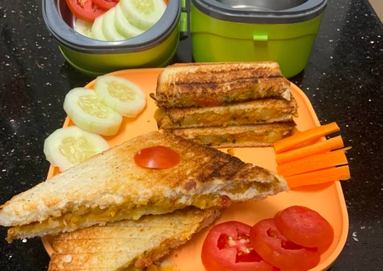 Recipe of Homemade Kids Lunchbox Sandwich