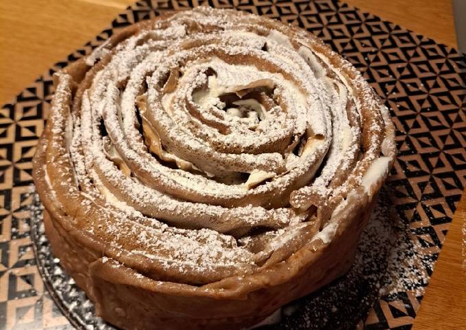 Gâteau de Crêpe de melodie Jelu - Cookpad