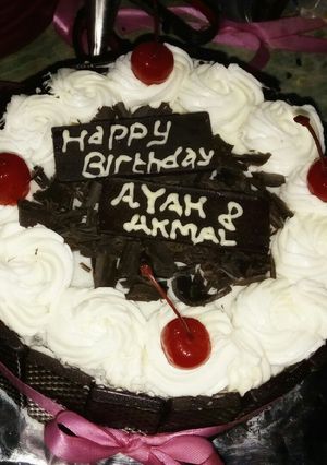 Foto resep Pondan Blackforest Kukus
