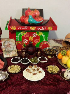 عکسی از دستور سفره یلدا