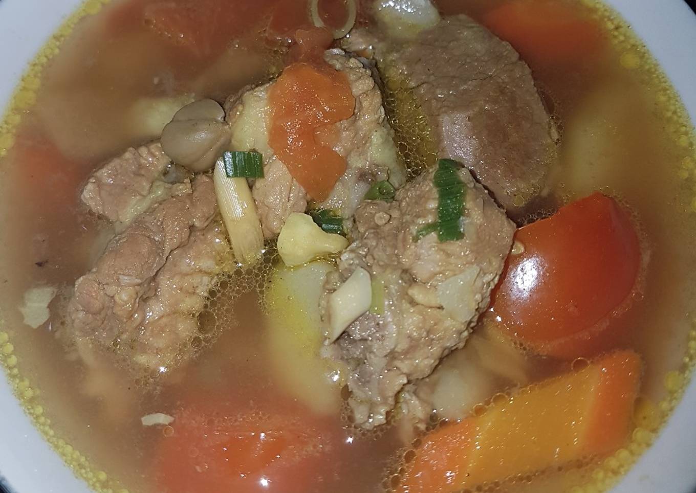 Sop iga rempah