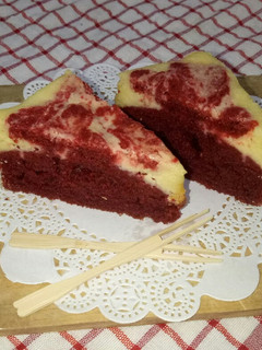 Foto resep Red velvet cheesecake brownies