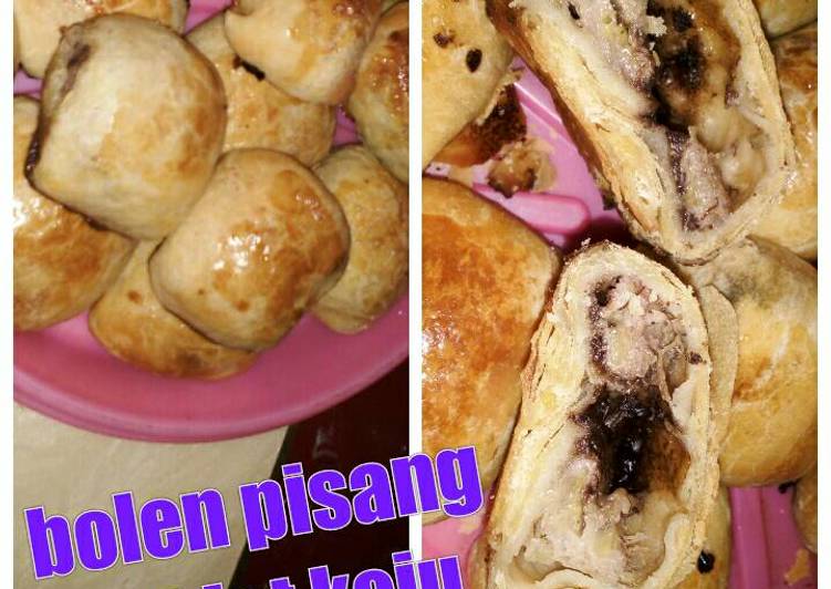 Resep: Bolen pisang coklat keju (oven tangkring) Farah Quinn