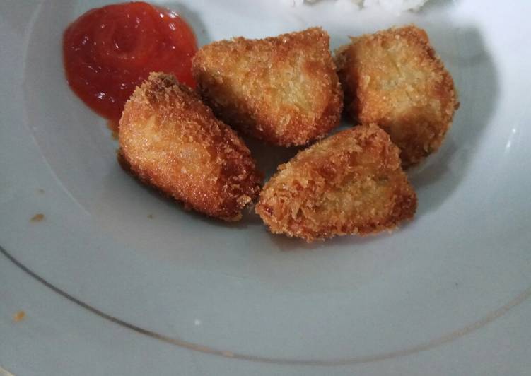 Nugget ayam wortel