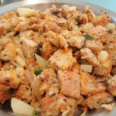 A picture of Bread Upma.