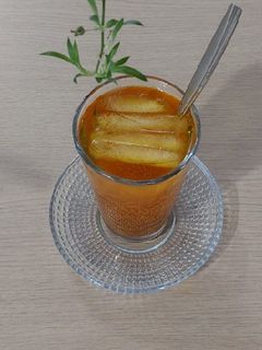 عکسی از دستور شربت زعفران با خاکشیر