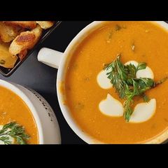 A picture of Quick and Easy Tomato Soup for winters.