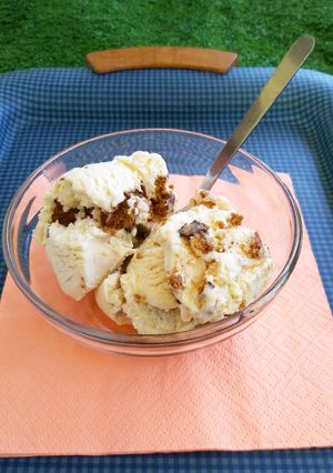 Φωτογραφία της συνταγής Παγωτό cream & cookies
