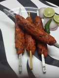 Pan roasted Chicken Malai Kabab