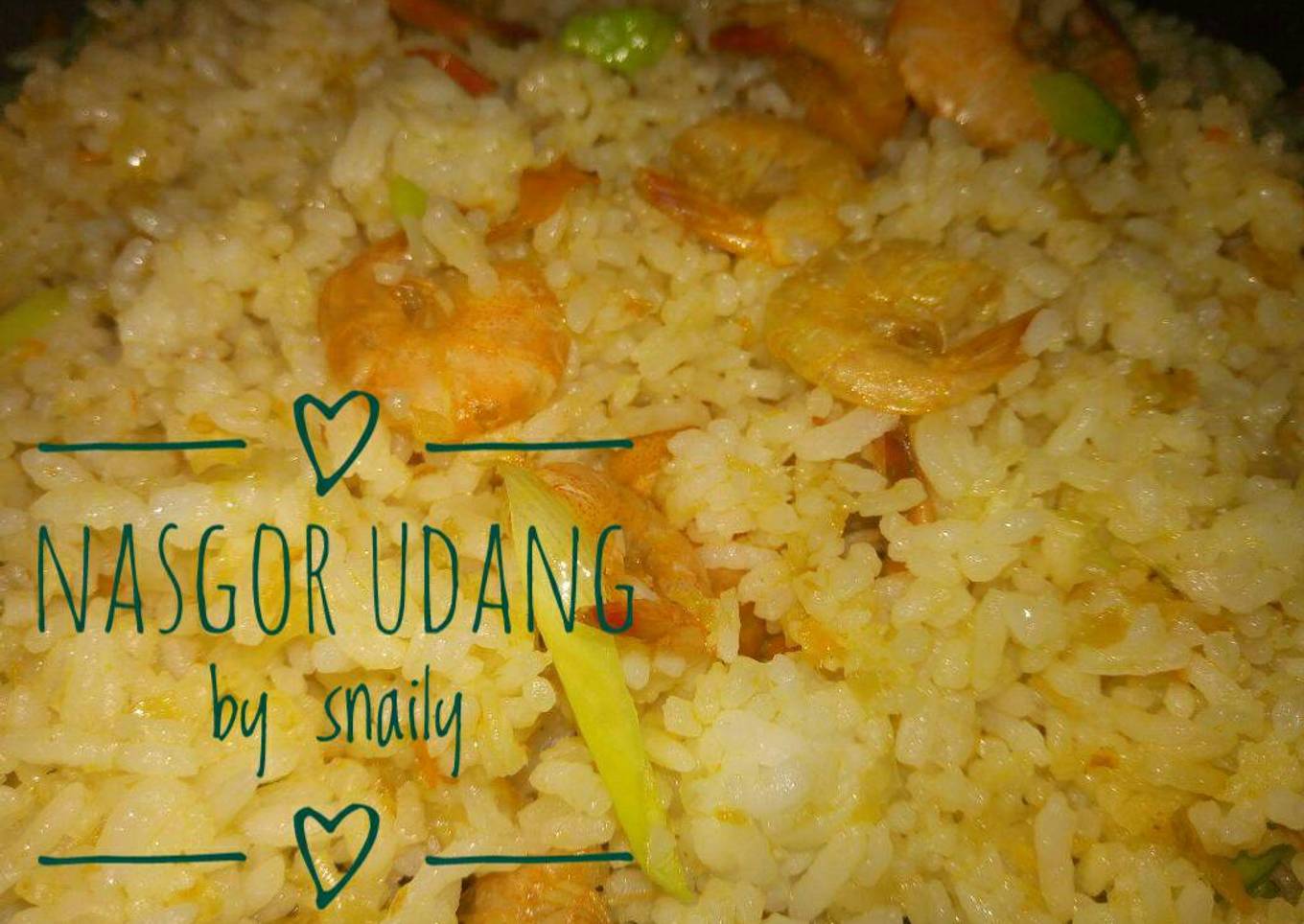 Nasgor udang no ribet