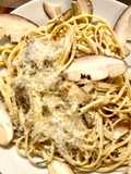 Linguines aux cèpes cuits-crus