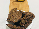 Galleta de avena cacao