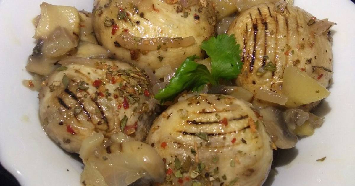 oplichterij Centimeter De stad BBQ Mushrooms in Apple Mushroom Sauce Recipe by Hema kapoor - Cookpad