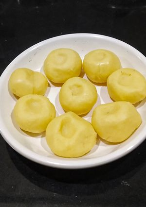 A picture of Milk Peda.