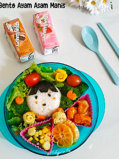 Foto resep Bento Ayam Asam Manis