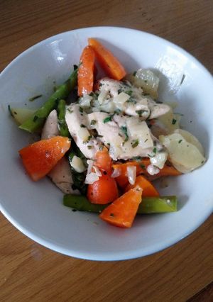 A picture of Chicken Tarragon.