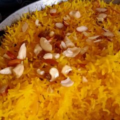 A picture of Tayari (sweet rice).