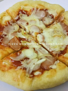 Foto resep Pizza homemade / pizza teflon