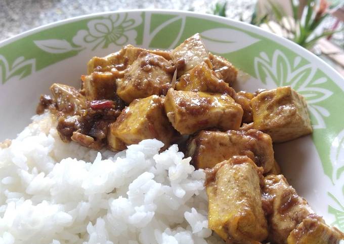 Cara  bikin Tahu Bumbu Petis  enak