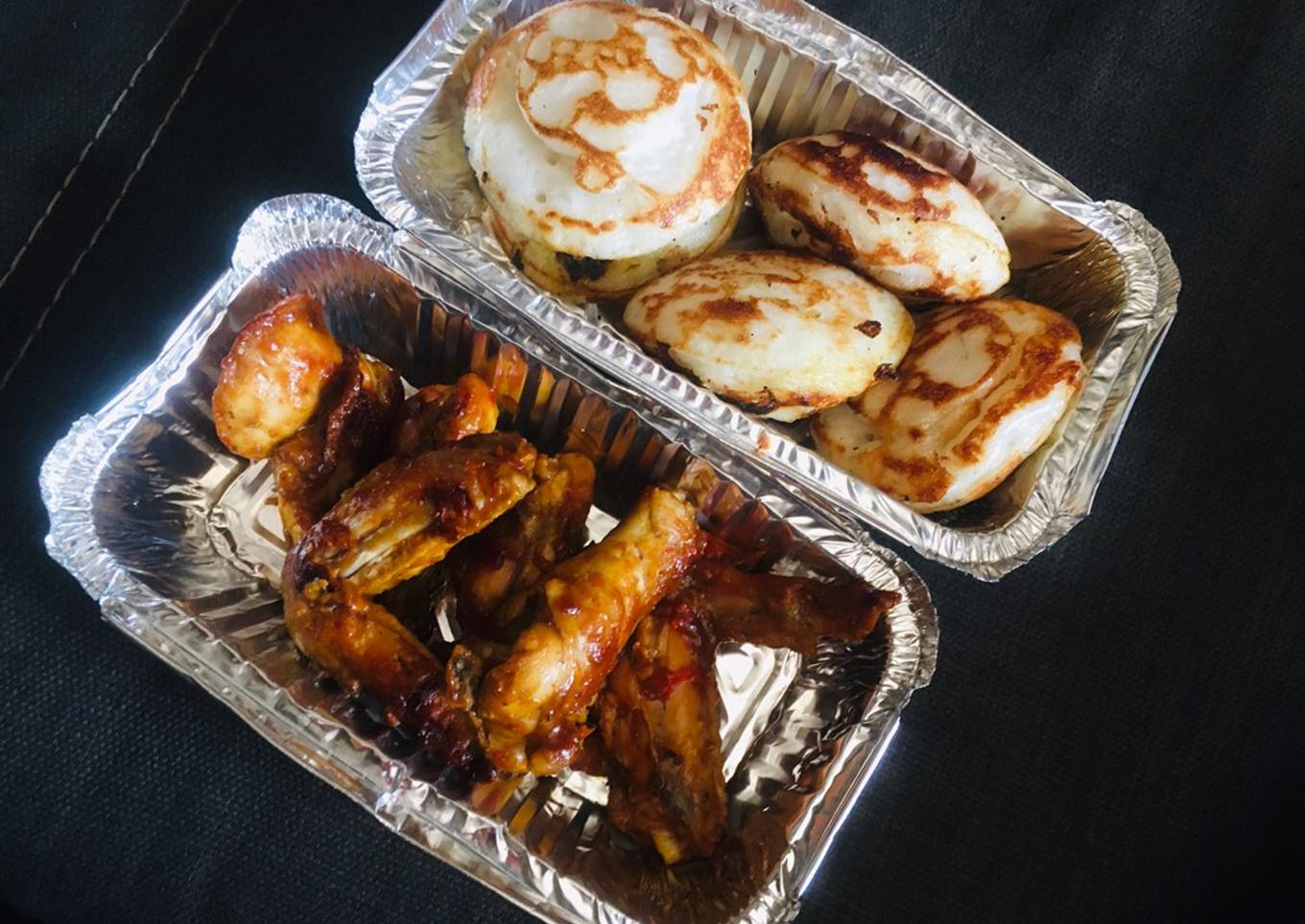 Spicy chicken wings