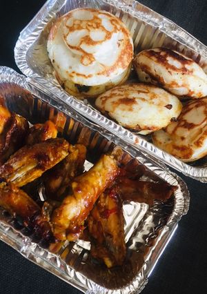 A picture of Spicy chicken wings.