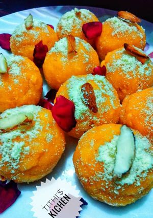 কাঠবাদামের লাড্ডু রেসিপির প্রধান ছবি