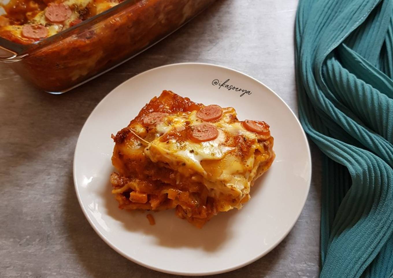 Lasagna Kulit Pangsit