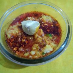 A picture of Dal raita.