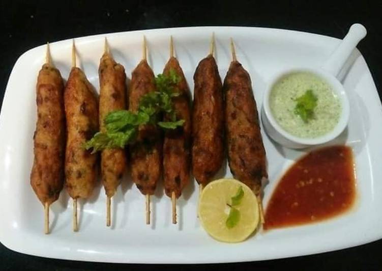 Simple Way to Make Quick Mutton Seekh Kebabs😋