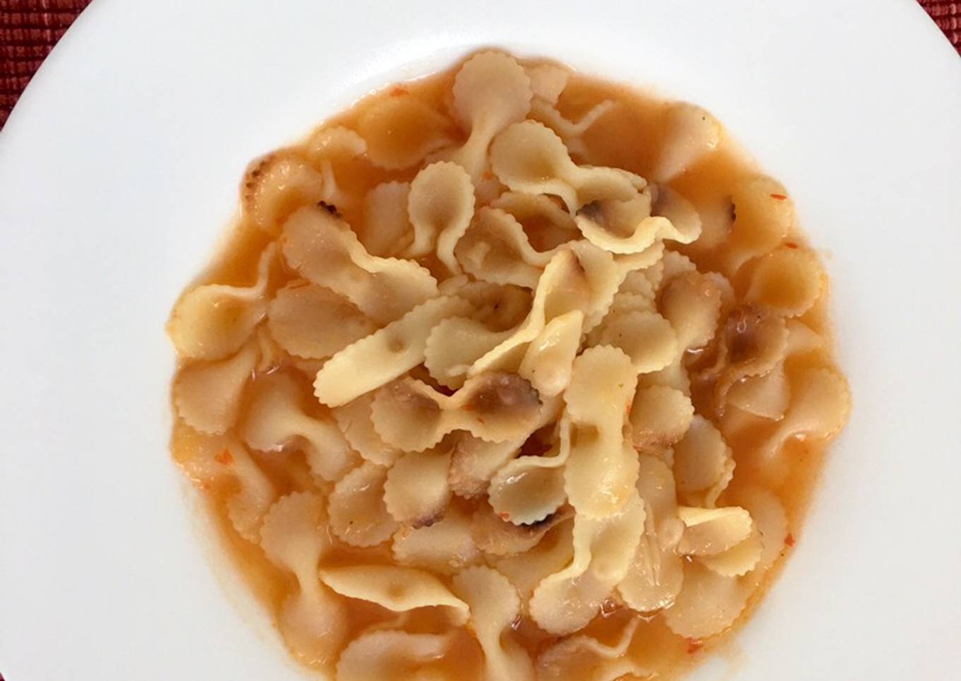 Sopa de moñito