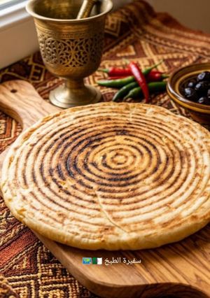 صورة لوصفة كسرة محشية جزائرية تقليدية🇩🇿