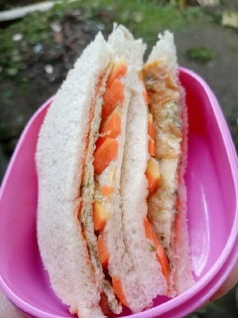 Cara Mudah Membikin Resep Sandwich Telur dan Wortel yang Lezat Sekali Anti Ribet, Mantap