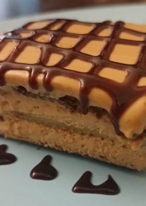 Una foto de Chocotorta Fácil con Crema de Leche