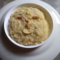 A picture of Sooji Halwa.