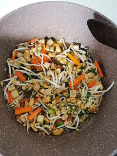 Foto resep Tumis tauge tahu telur wortel
