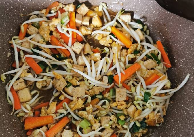 Cara membuat Tumis tauge tahu telur wortel Cara membuat Tumis tauge tahu telur wortel