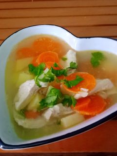Foto resep Sup ayam, sup wortel, sup kentang,bingung mau kasi nama apa 😆