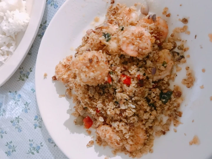 Cara Mudah Membuat Resep Udang goreng gandum yang  Bikin Ketagihan Anti Ribet, Mantap Sekali