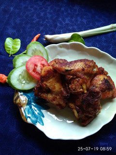 Foto resep Ayam goreng bumbu kuning