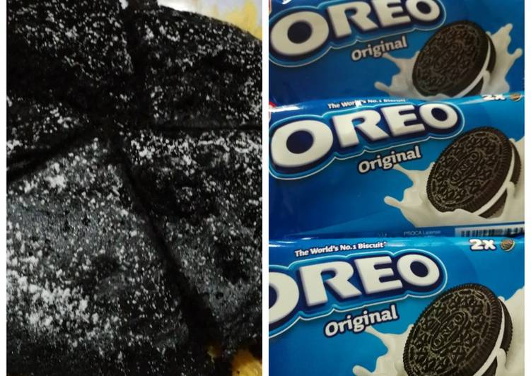 Steps to Make Any-night-of-the-week Oreo biscuit cake