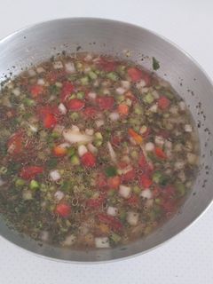 عکسی از دستور سالاد شیرازی