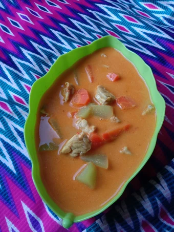 Easy Steps Make Recipes Lodeh Labu Siam Wortel Tempe the Delicious Delicious.