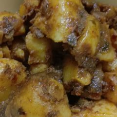 A picture of Potato Sabzi.