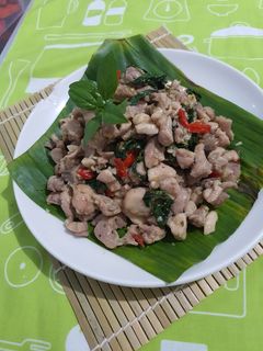 Foto resep Pad kra Pao Gai Thailand ala fe