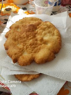 Gluténmentes lángos Schar Bread lisztből recept fotója